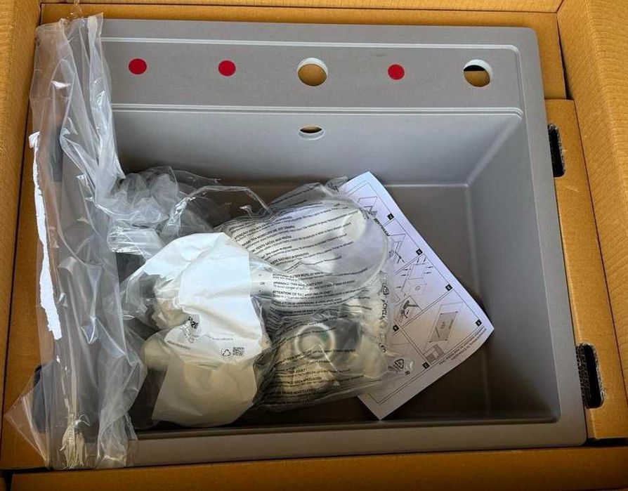 Кухненска мивка Einbauspule Granit Waltz Композитна мивка с преливник