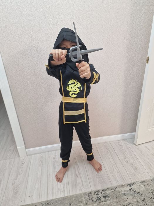 Карнавальный Костюм Ниндзя 8-9-10 лет