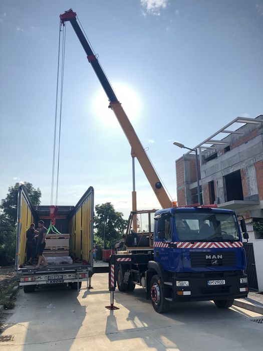 Inchiriem automacara macara 14 tone Bucuresti-Ilfov