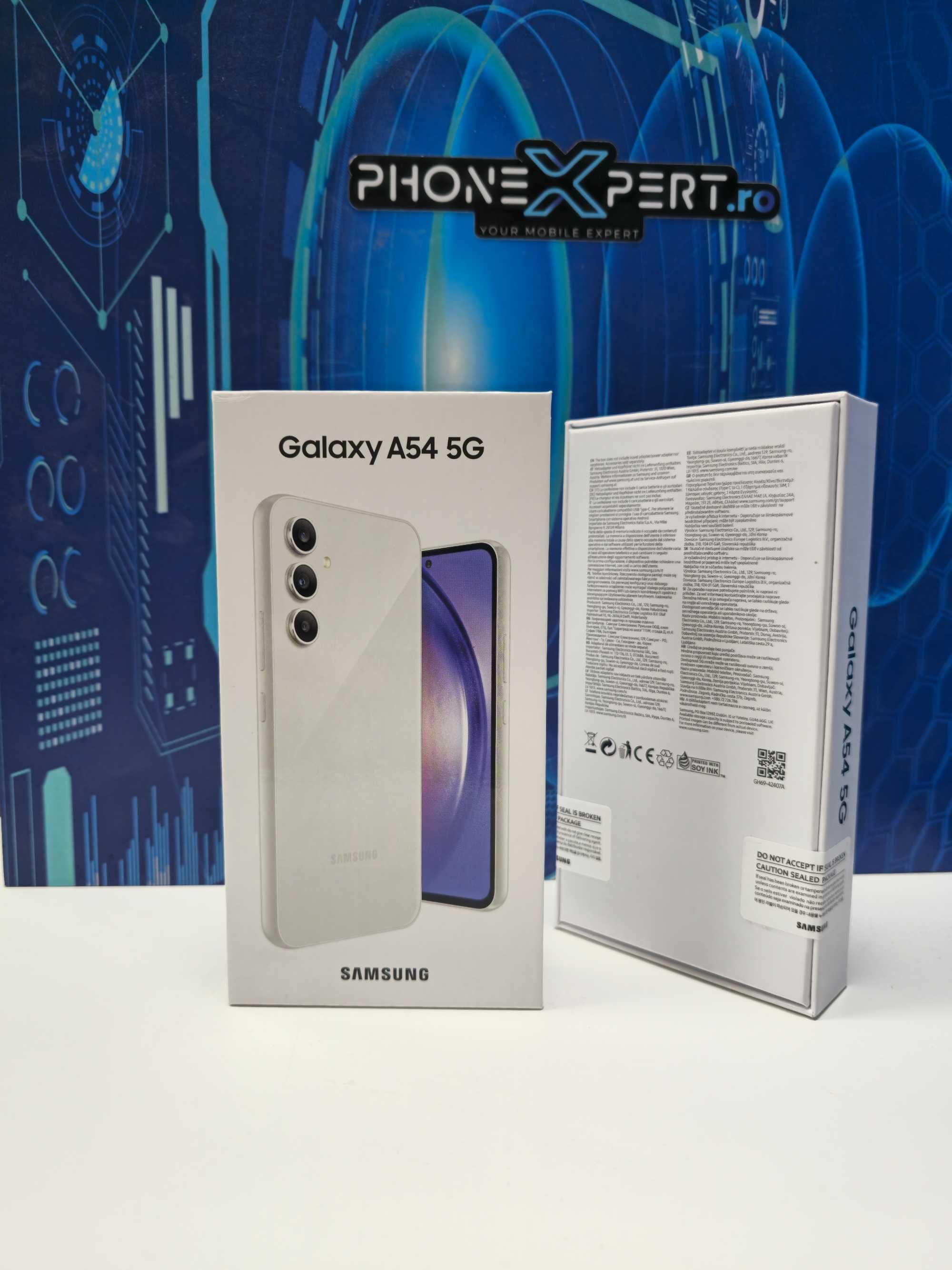 Samsung Galaxy A54 128GB Awesome White Nou cu Garantie id 532