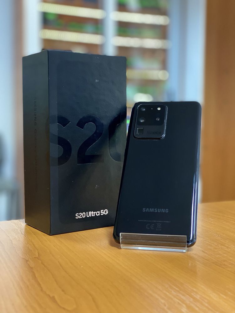 Samsung S20 Ultra Negru Box 128 GB/ 12 RAM - Garanție