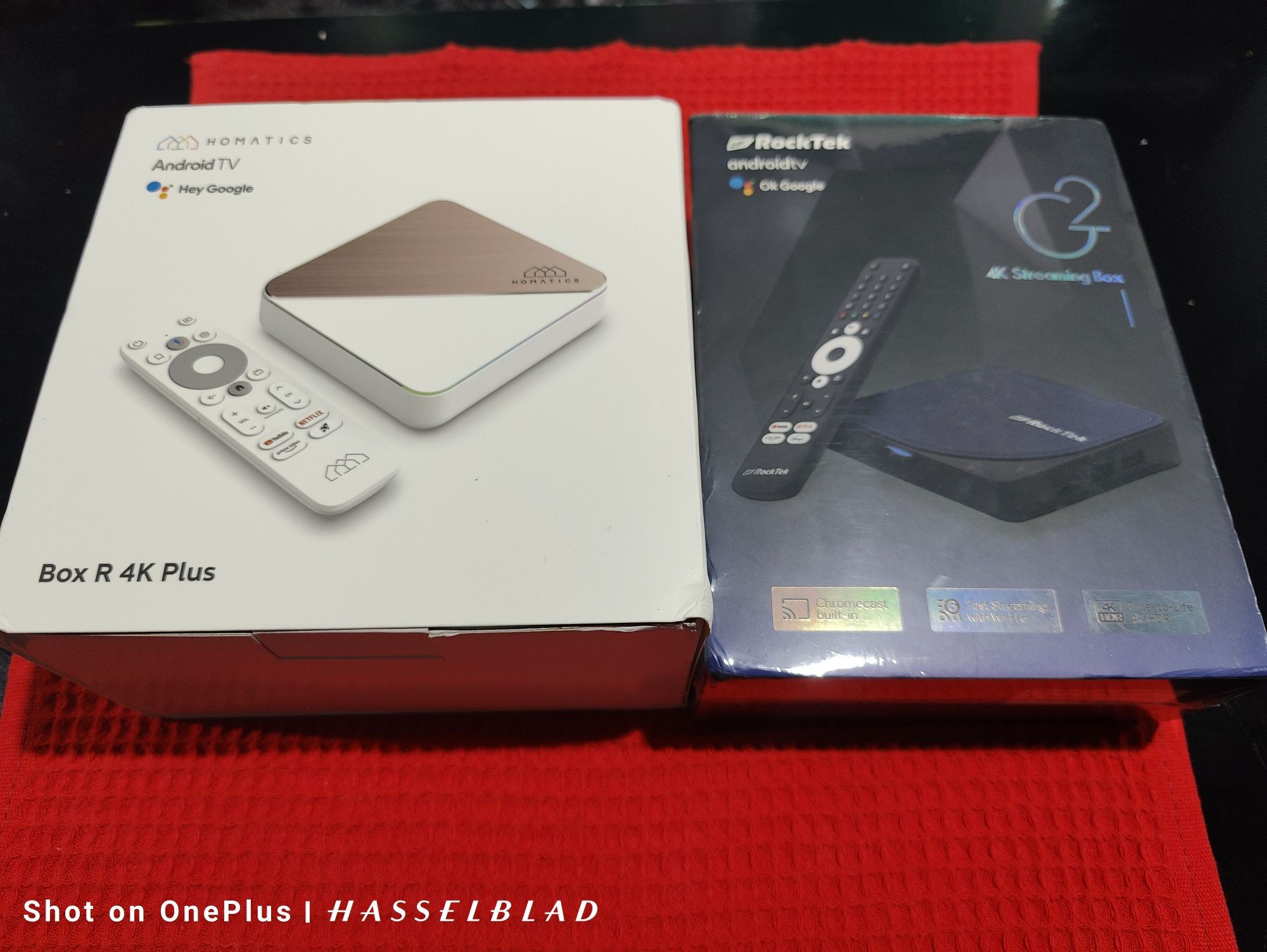 Rocktek G2 64GB и Homatics Box R 4K Plus Android TV Box сертифицирани