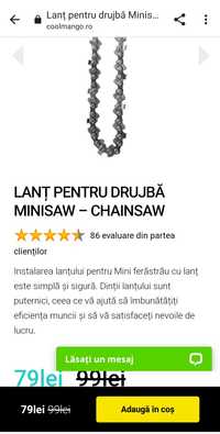 Lanț pentru drujba Minisaw– Chainsaw