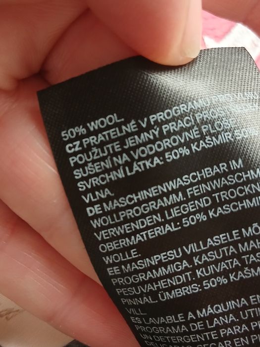 Pantaloni damă cașmir și lână mărimea L