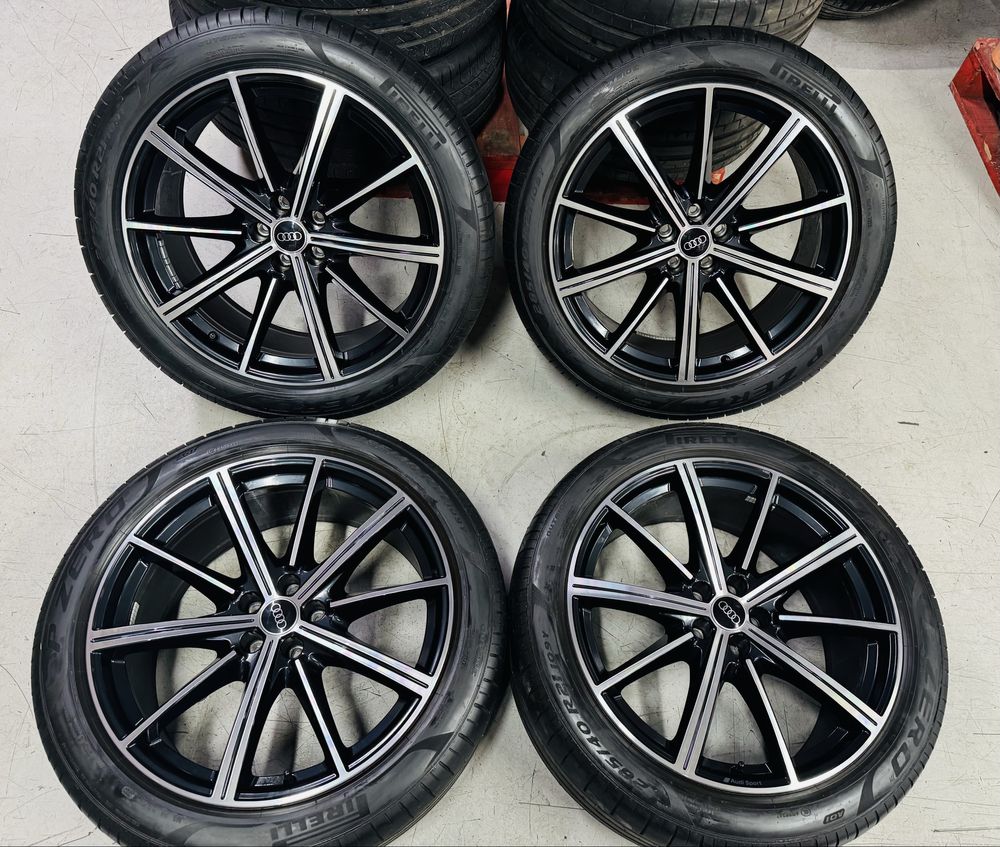 Jante Audi Q7 SQ7 R21 Originale 4M Audi Sport Pirelli de vara