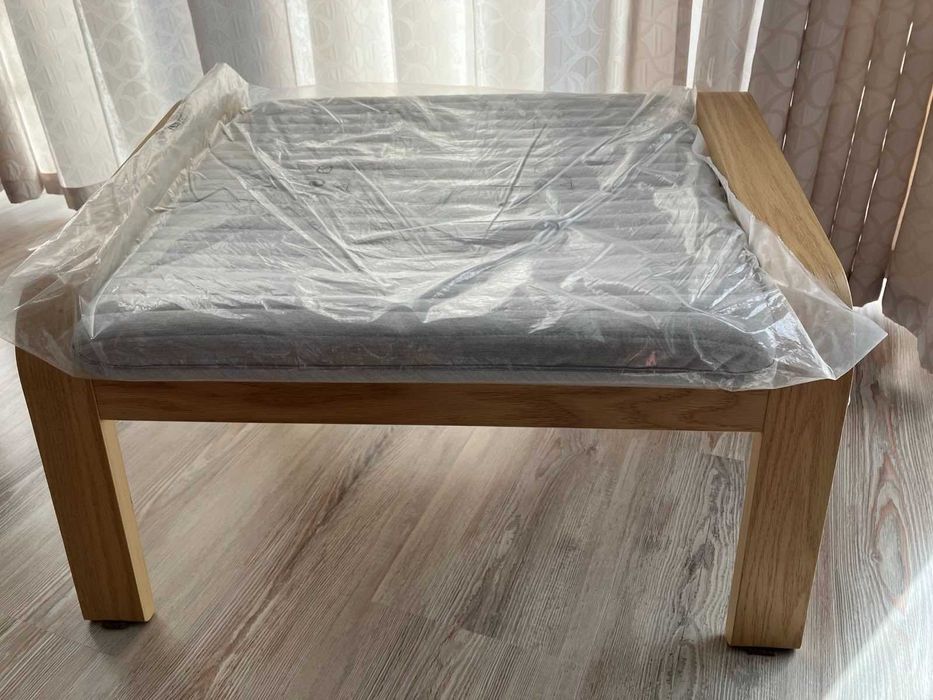 Кресло и табуретка POÄNG от IKEA