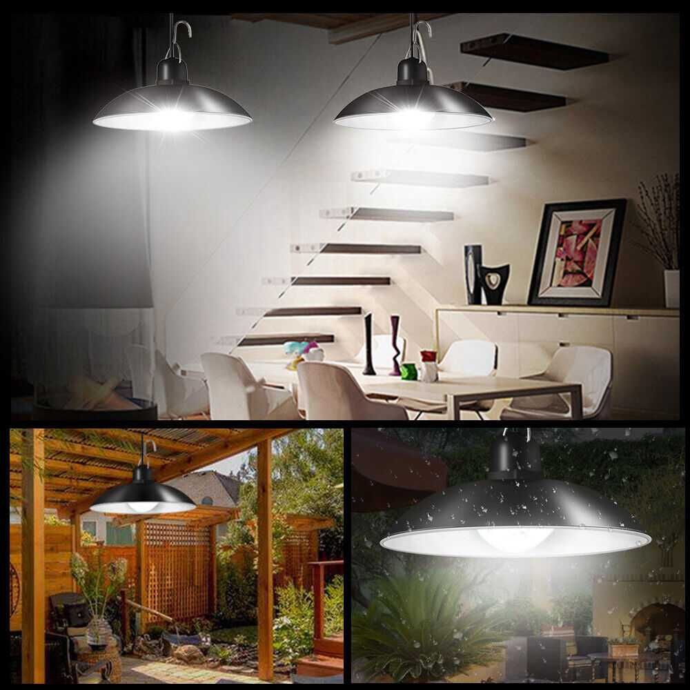 Lampa solara tip felinar cu fir de 3m =telecomanda. Nou ambalata!