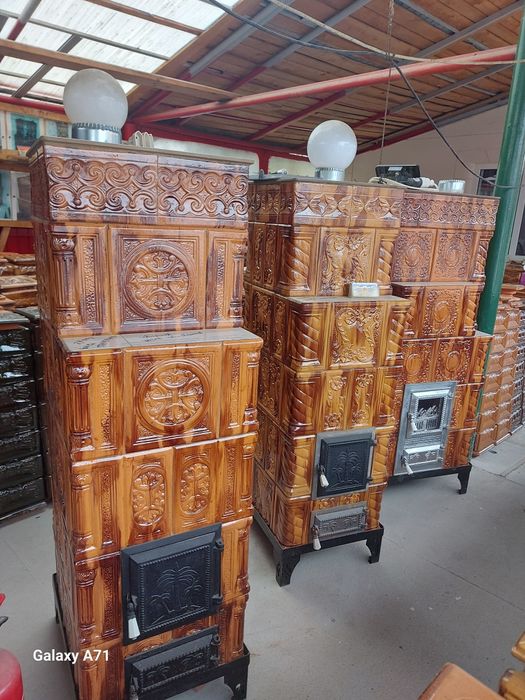 Soba teracotă mobila samotata