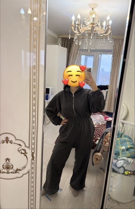 Флисовый комбинезон