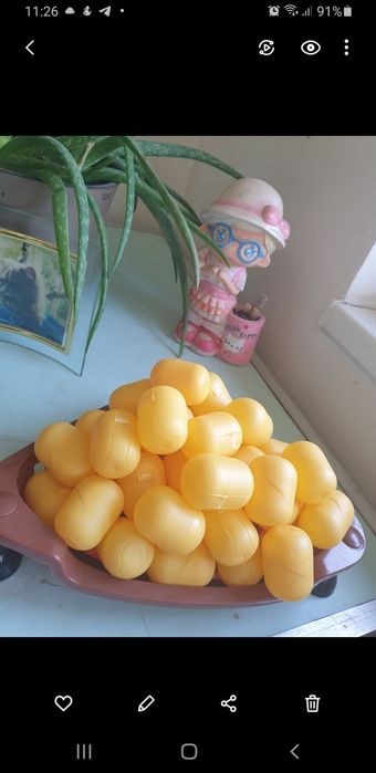 Капсулы от киндеров .