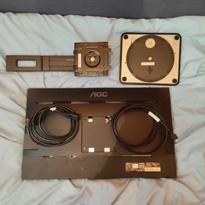 Монитор AOC 23.8", 2560x1440, 75Hz, IPS, 4ms, Anti-Glare, Flicker-Free