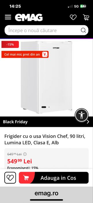 Frigider vision 90 l