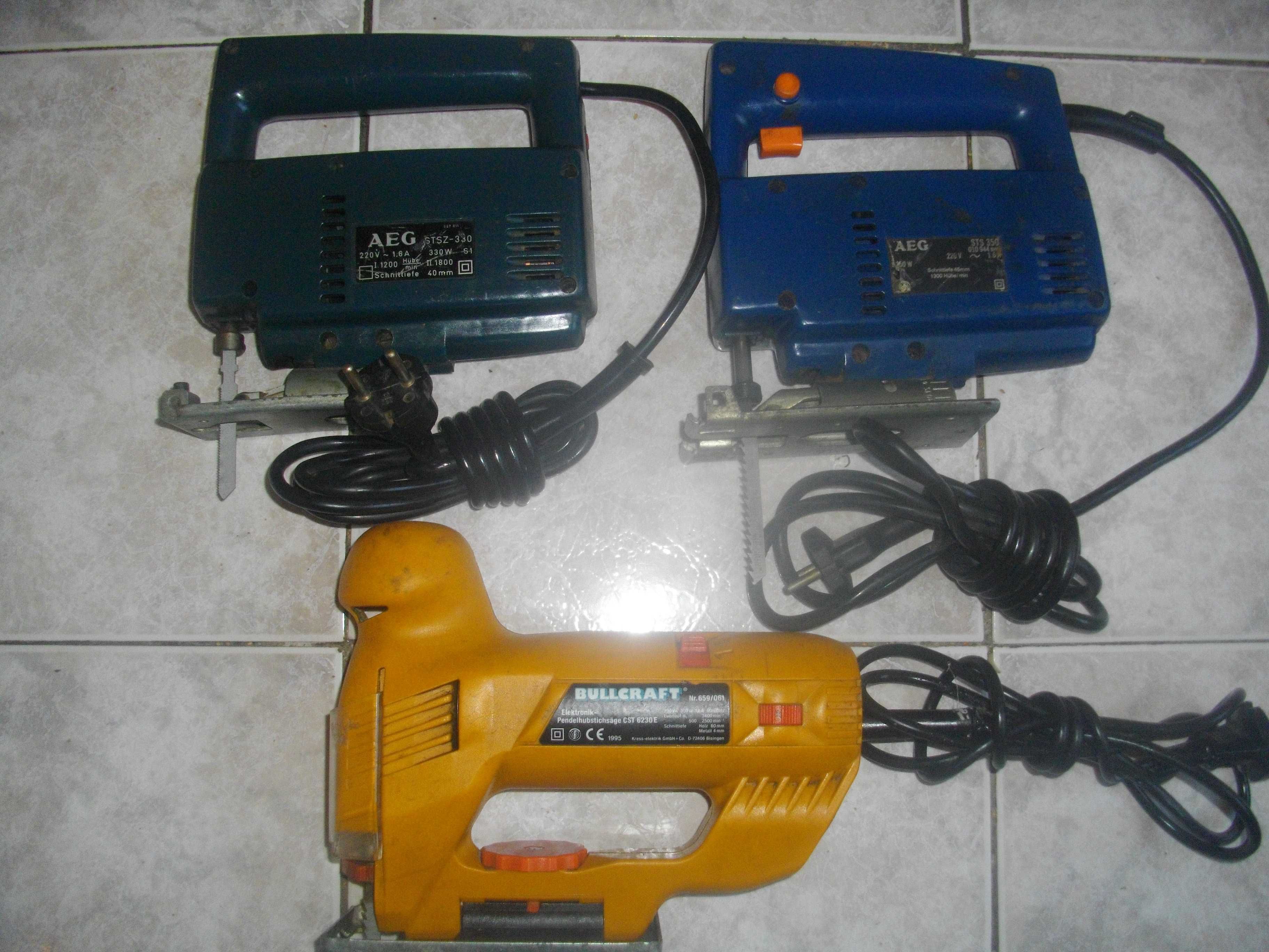 AEG-Bulcraft-Немско-Профи-Ел.Зеге-400W-330W-400W-Прободен Трион