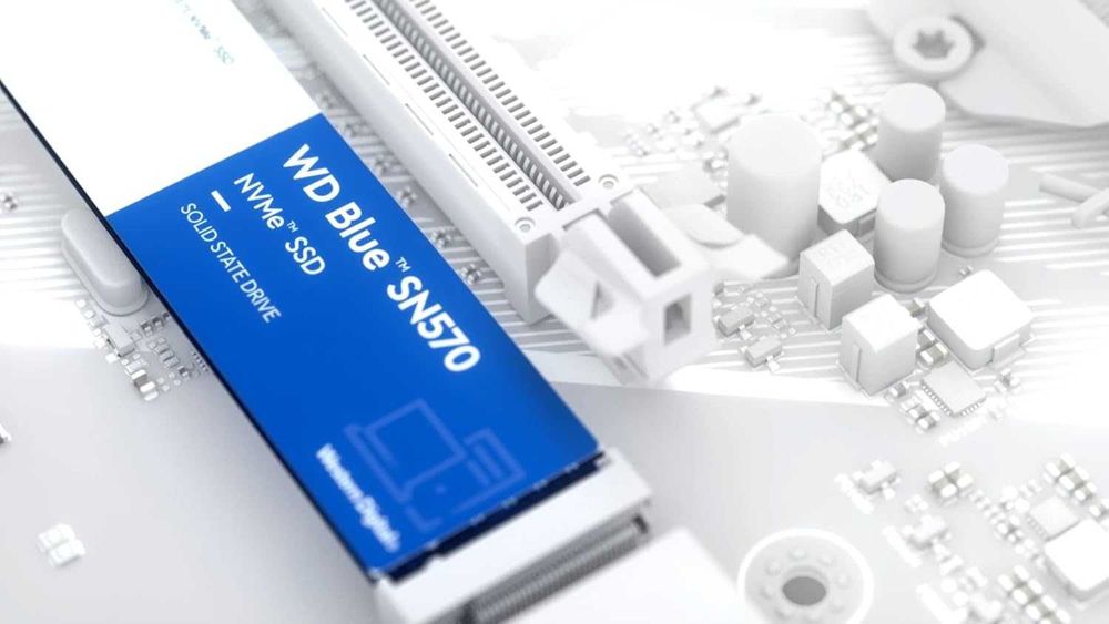 SSD WD Blue SN570 NVMe,500 gb,M.2,sigilat