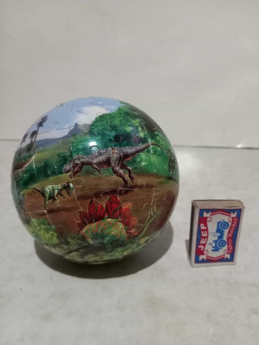 Пазл объемный диаметр 13 см.