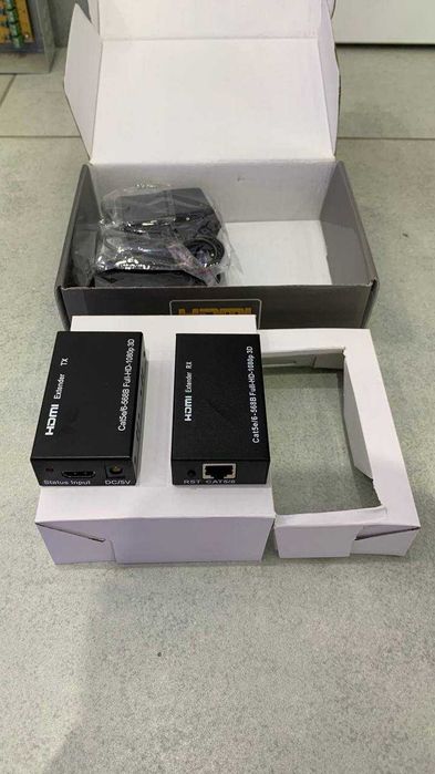 HDMI Extender по витой паре (TX + RX), Full HD 1080p
