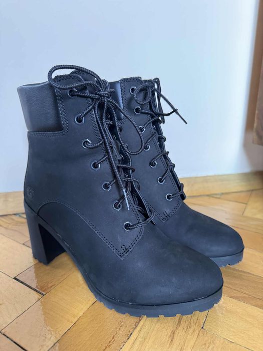 Дамски кожени боти Timberland