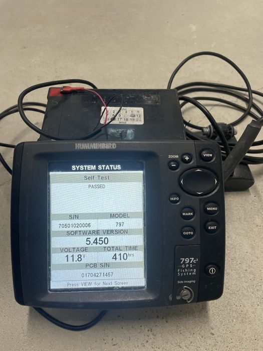 Sonar Humminbird 797c2