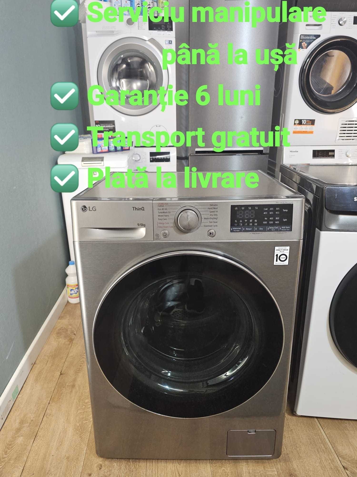 Mașini de spălat second-hand | Garanție inclusă + Plata la livrare