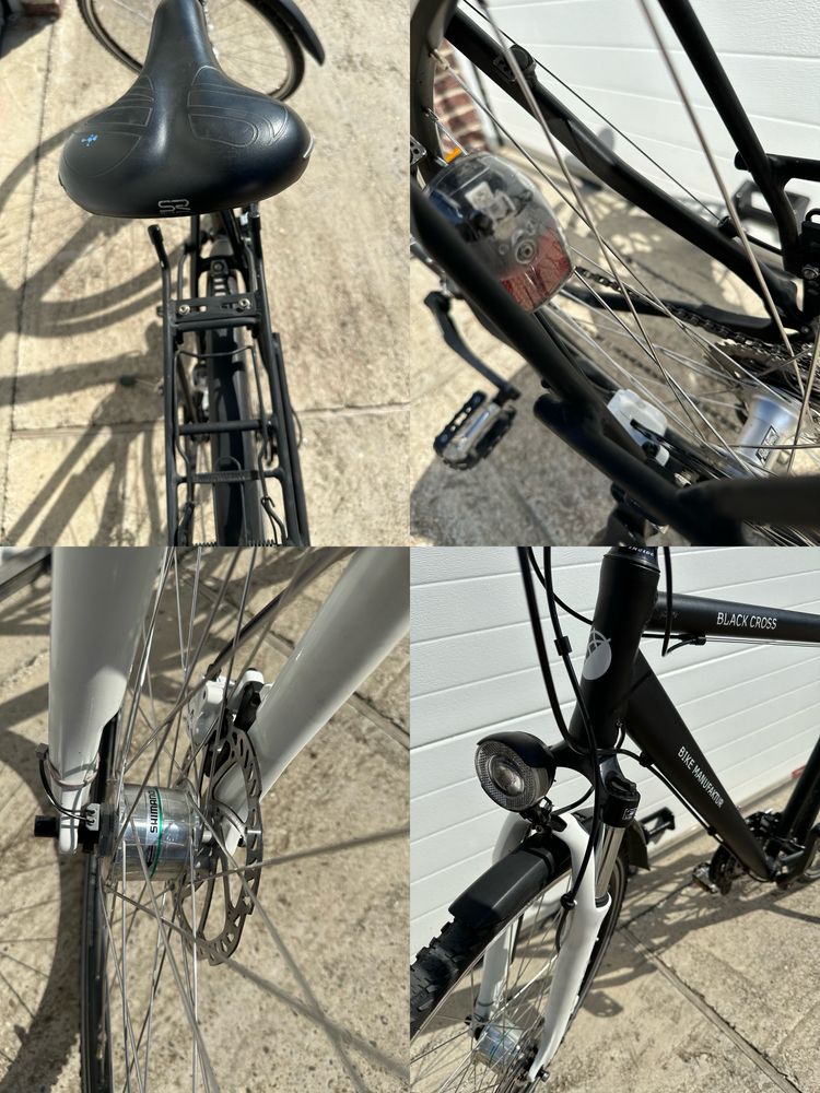 Bicicleta Bike Manufactur Black Cross