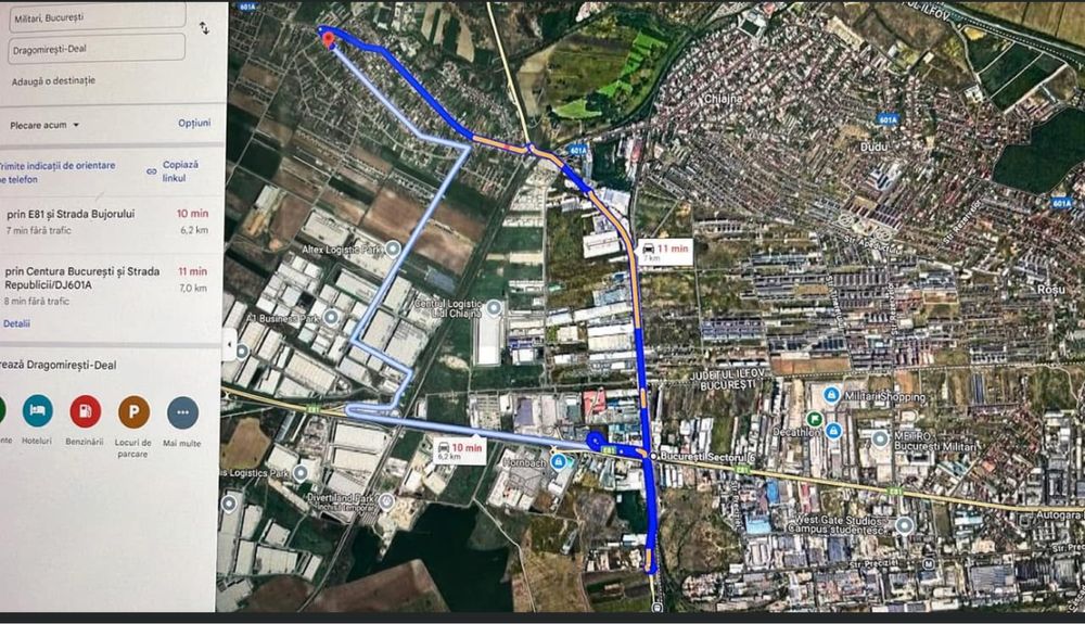 Teren Dragomirești Deal Padure 700m