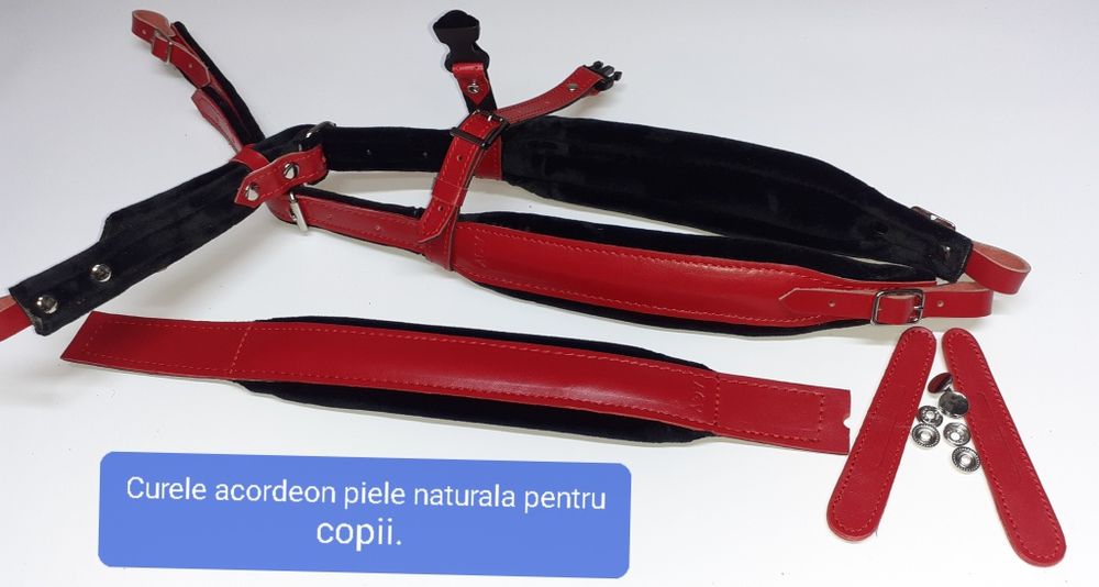 Curele acordeon piele pentru copii