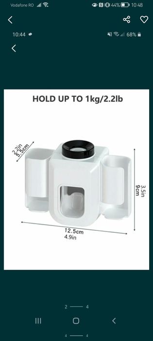 Suport periute dinti