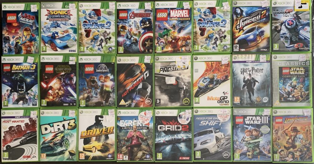 Xbox 360 ,игри  Xbox 360 - Lego, Moto, NFS