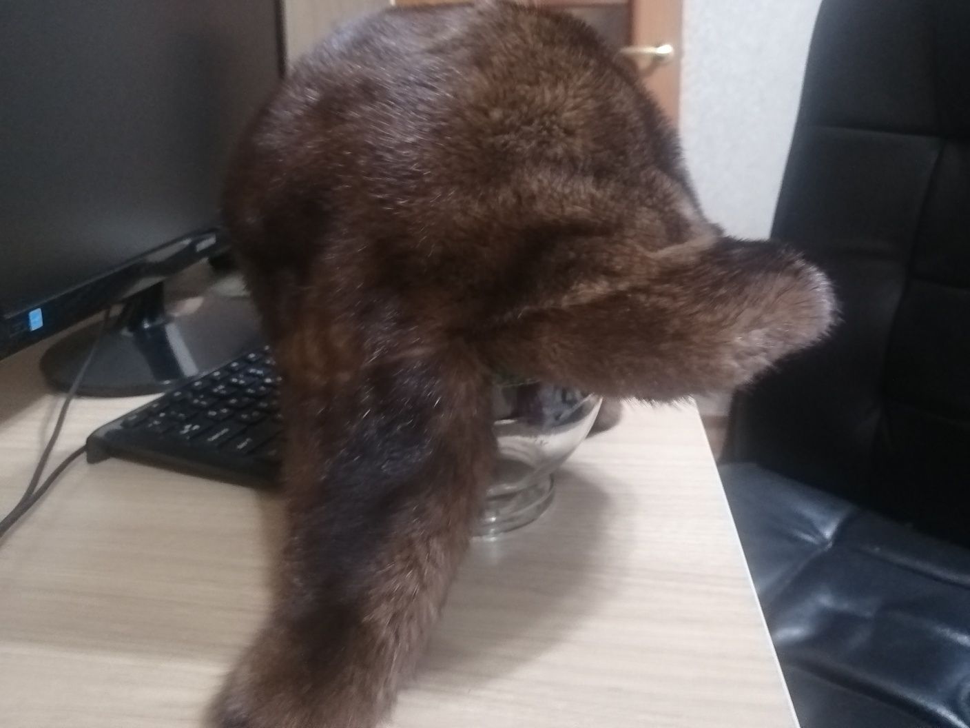 Продам норковую шапку