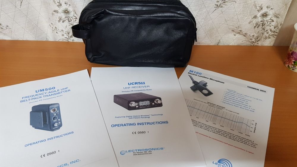 Set lavaliera Lectrosonics,productie,tv,film,audio-video