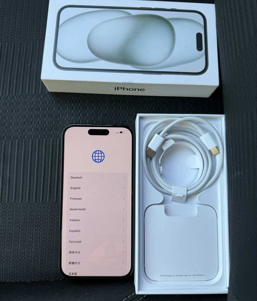 Iphone 15 черен 128гб
