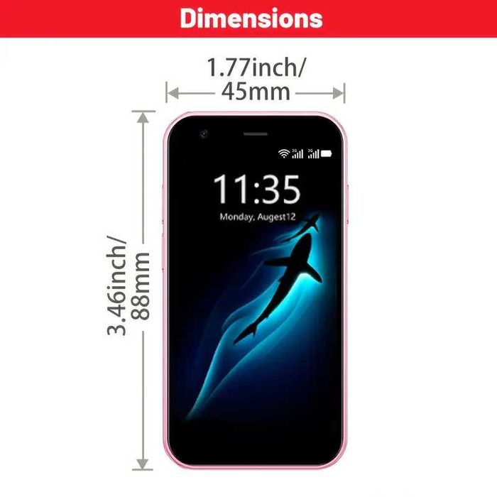 Оригинален SOYES® XS15 Микро / Мини Смартфон