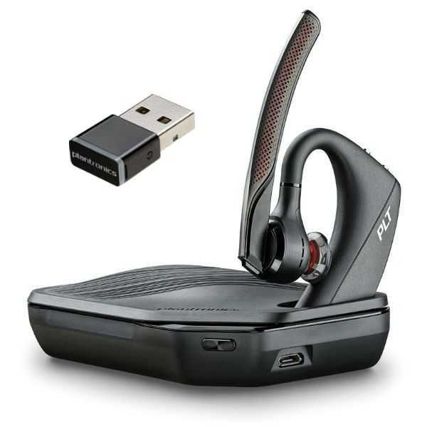 Легендарные нашуники для водителя Plantronics Voyager 5200 зар.кейсом