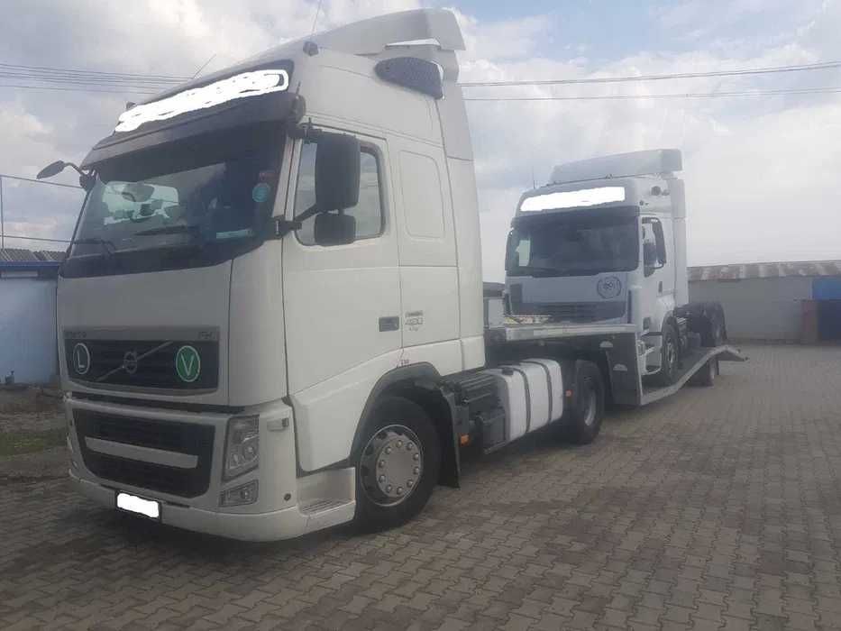 Vand trailer fara cap tractor pt transport camioane,utilaje.