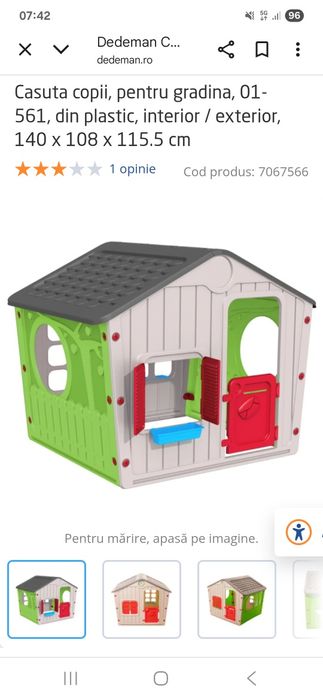 Vand casuta de exterior/interior