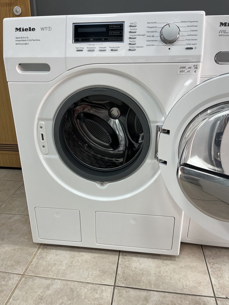 Miele WTZH 730 пералня със сушилна/ 24 мес гаранция