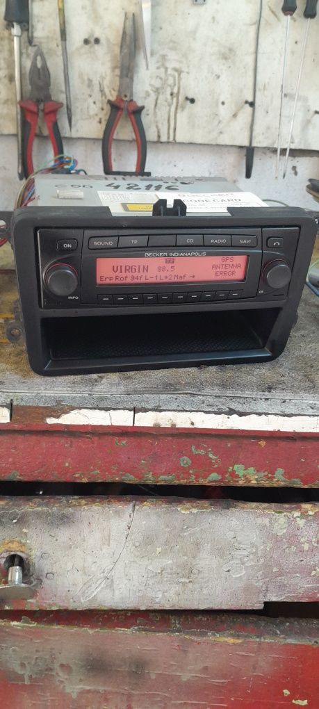 Radio cd +masca Passat b6 original