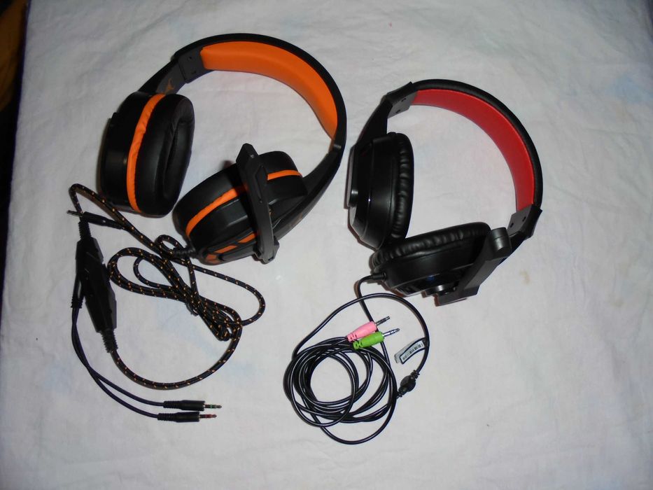 Casti Noi,Pro Gaming, Sound HD,Microfon,IMPECABILE,3.5-mm,Pret-100 LEI