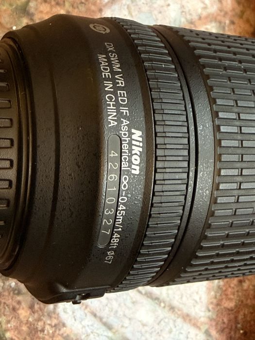 Обектив Nikon DX AS-F Nikkor 18-105mm 1:3.5-5.6G ED VR