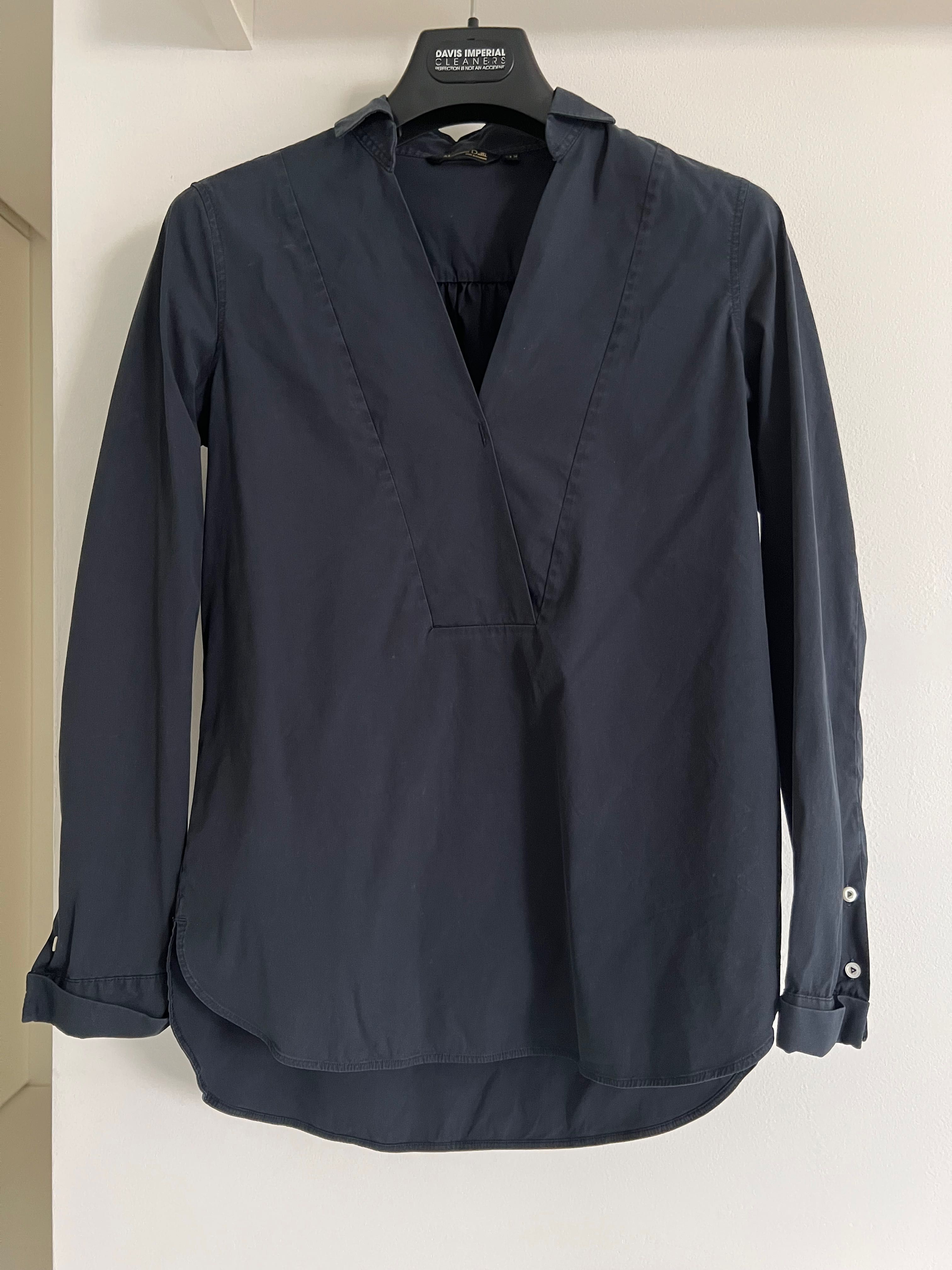 Massimo Dutti - Оригинал - дамска риза памук размер 34/XS