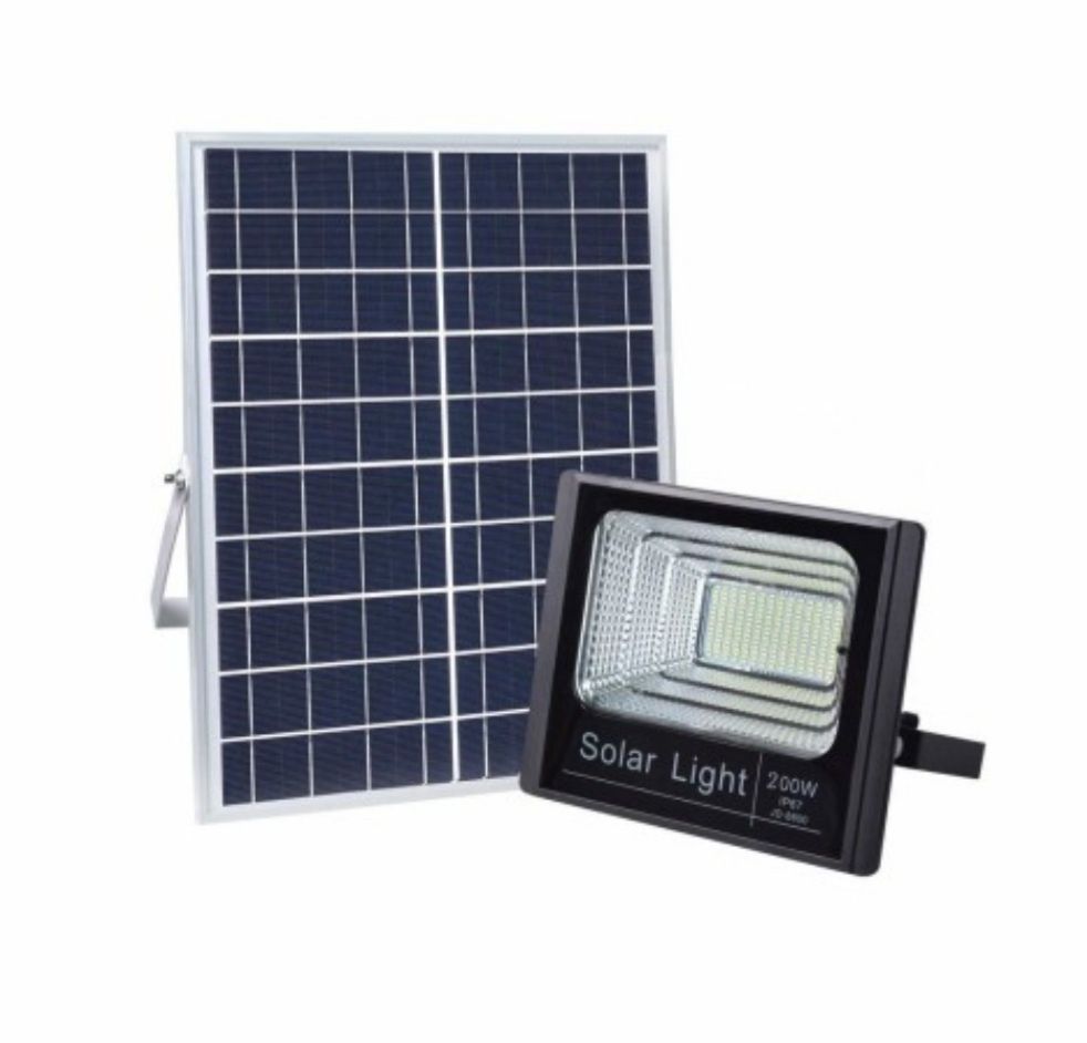 Panou solar 200 W 300 W cu proiector IP67 cu telecomanda