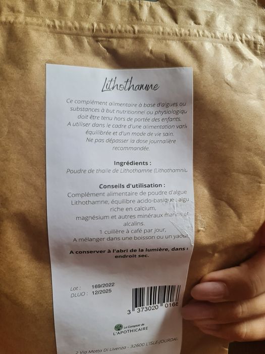 Lithothamne (algae Calcarea) pudra x 100g