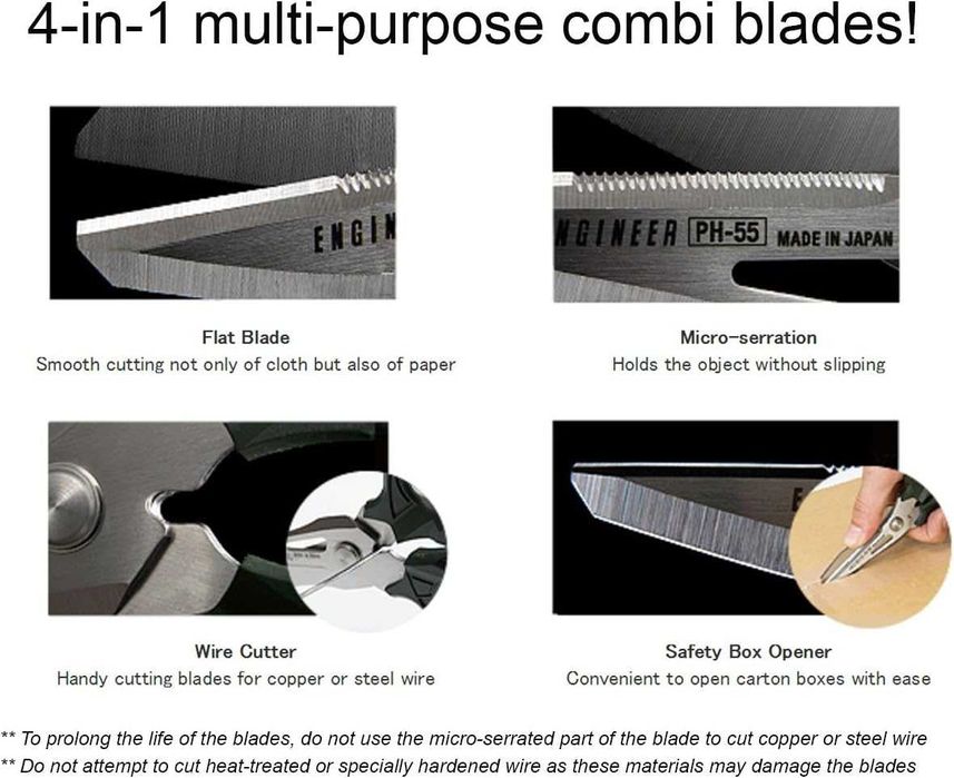 мултифункционални ножици, ножица ENGINEER - Япония