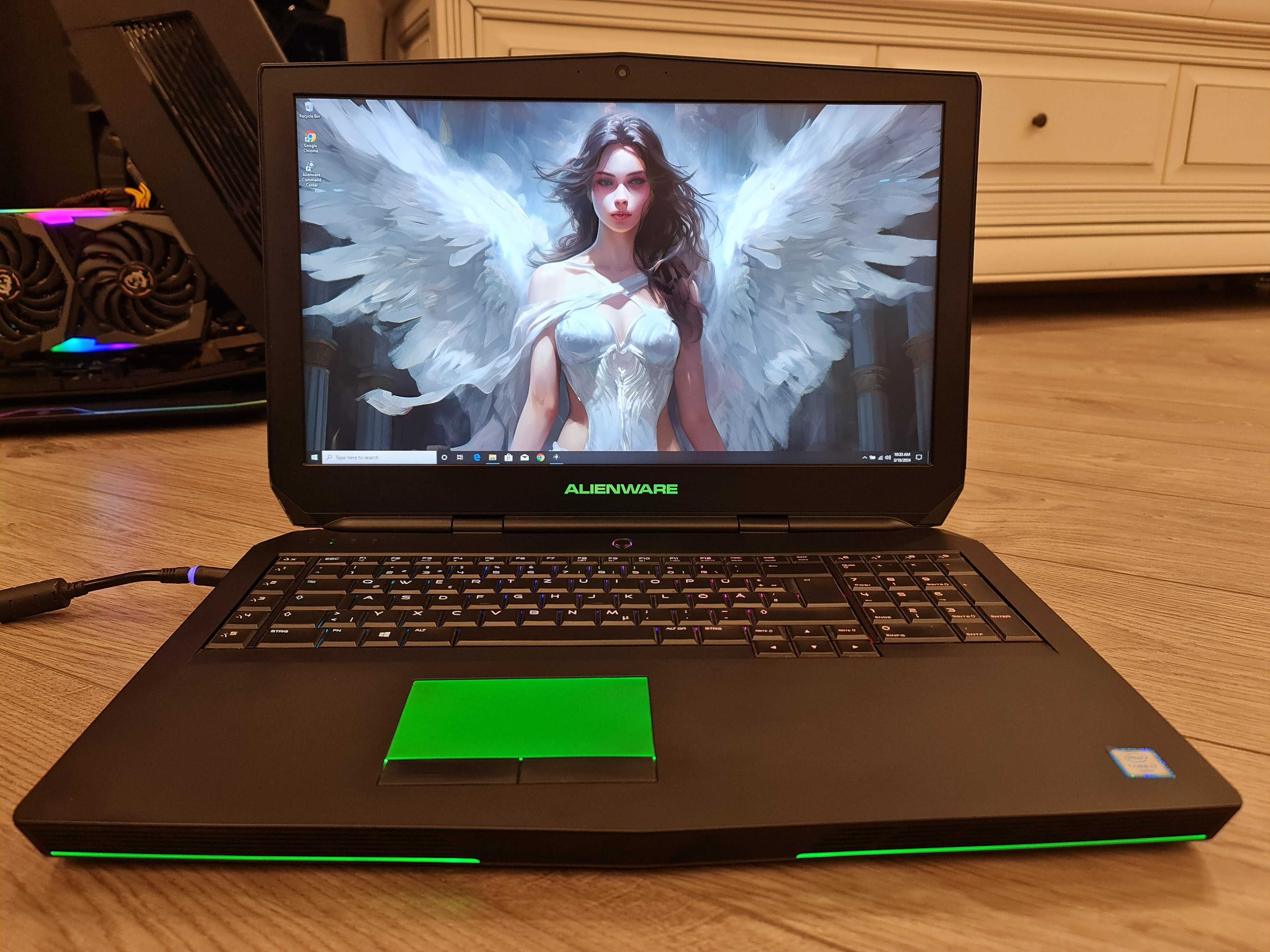 Laptop gaming ALIENWARE, intel core i7 , ram 32 gb, video 8 gb, 17,3"