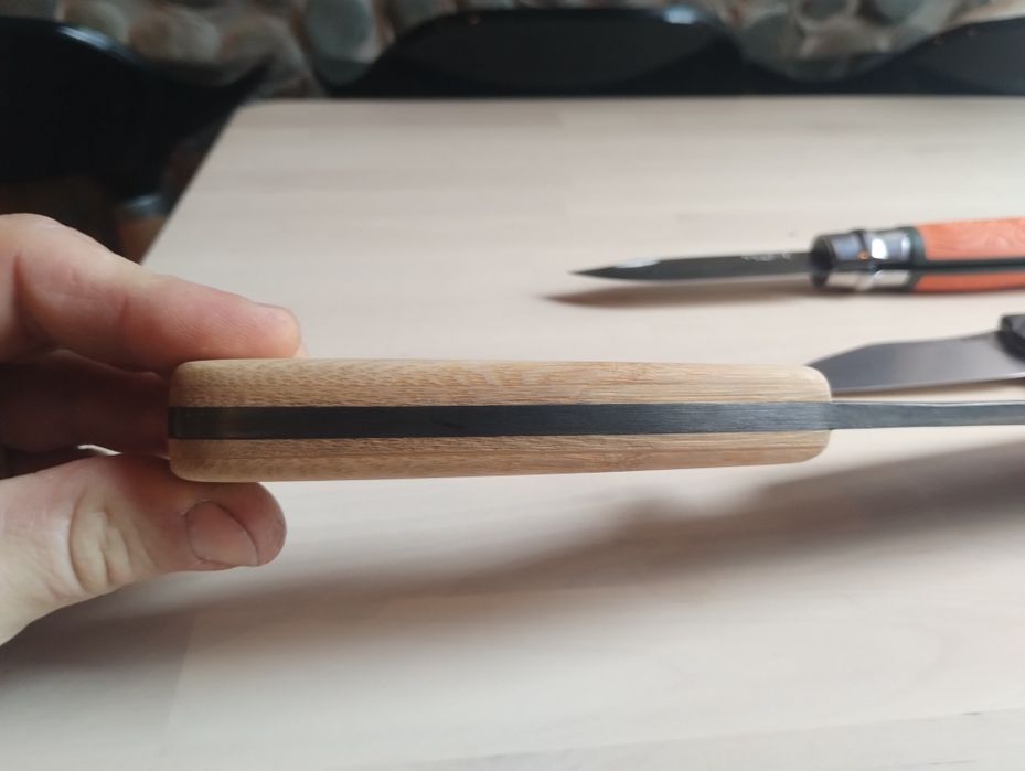 Cuțit bushcraft sheeptoe, oțel 50CrV4 (5160)