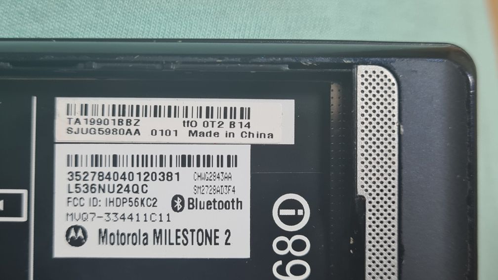 Motorola Milestone 2 (A953), Impecabil,  10/10, liber de rețea