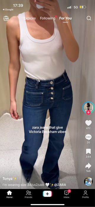 Zara два модела дънки