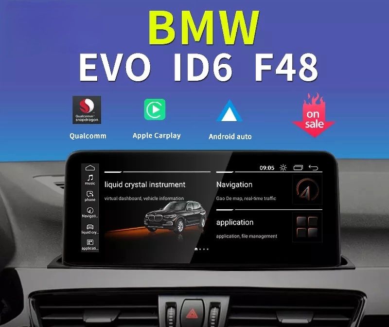 Navigatie Android Bmw X1 F48, F49,X2,F30 seria 3 Evo