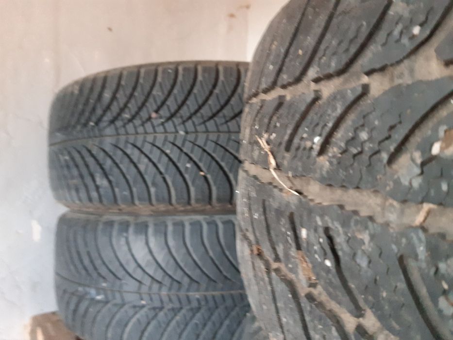 Anvelope iarna 205 55 16 cu jante Opel 5x110 capace r16 Astra Zafira