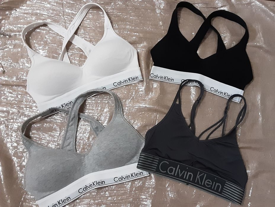 (XS) (S) Calvin klein ЛОТ 4 оригинални бюстиета повдигащ ефект 50.00лв